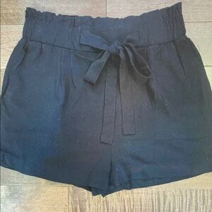 Women's Black Athletic Shorts